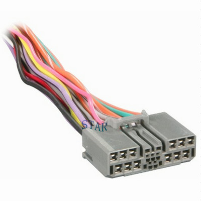 Honda CRV 17 pin Male Radio Gps Connector