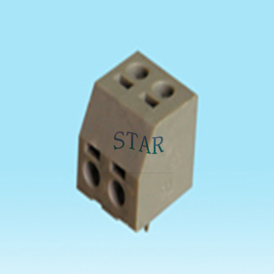 5.0mm pitch pcb terminal block screwless ST5107-5.0