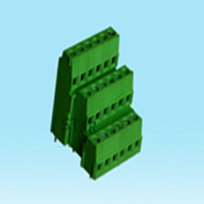 triple row terminal block ST35W-5.08