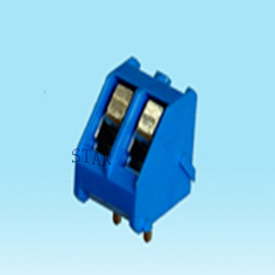 blue screw terminal block 5.0mm pitch ST341-5.0