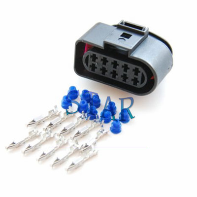 FEP 10 pin auto connector for VW 1J0973735